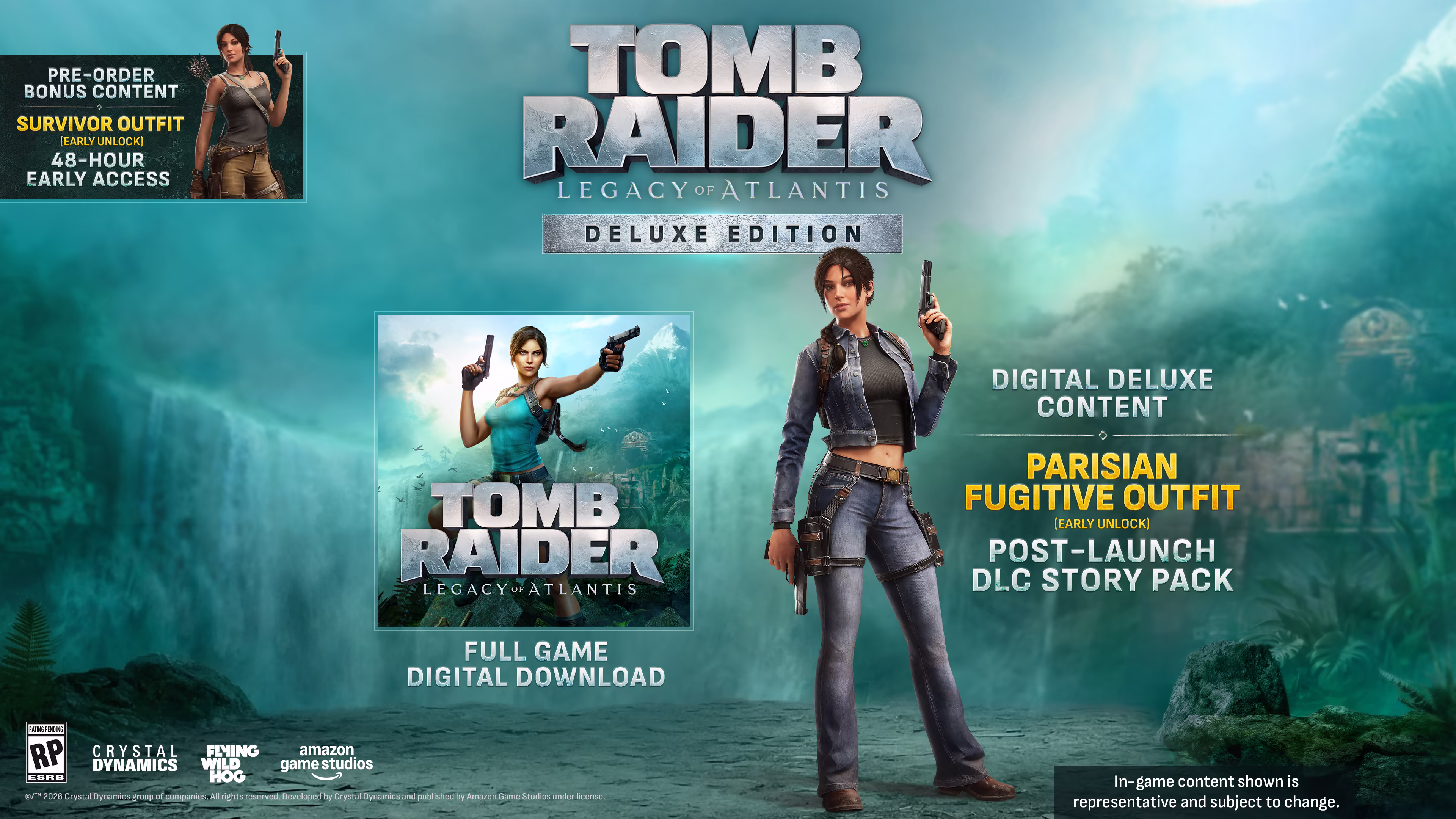 Official Tomb Raider story DLC bonus artwork
